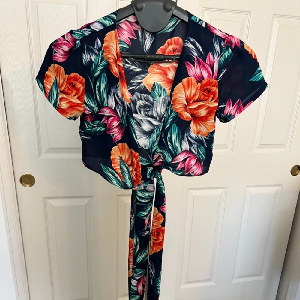 2 Piece Floral Set